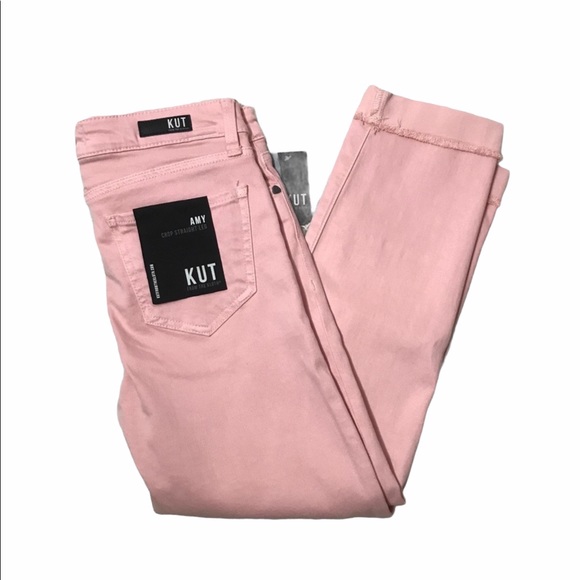 Kut from the Kloth Denim - Kut from the Kloth Amy crop straight leg jeans